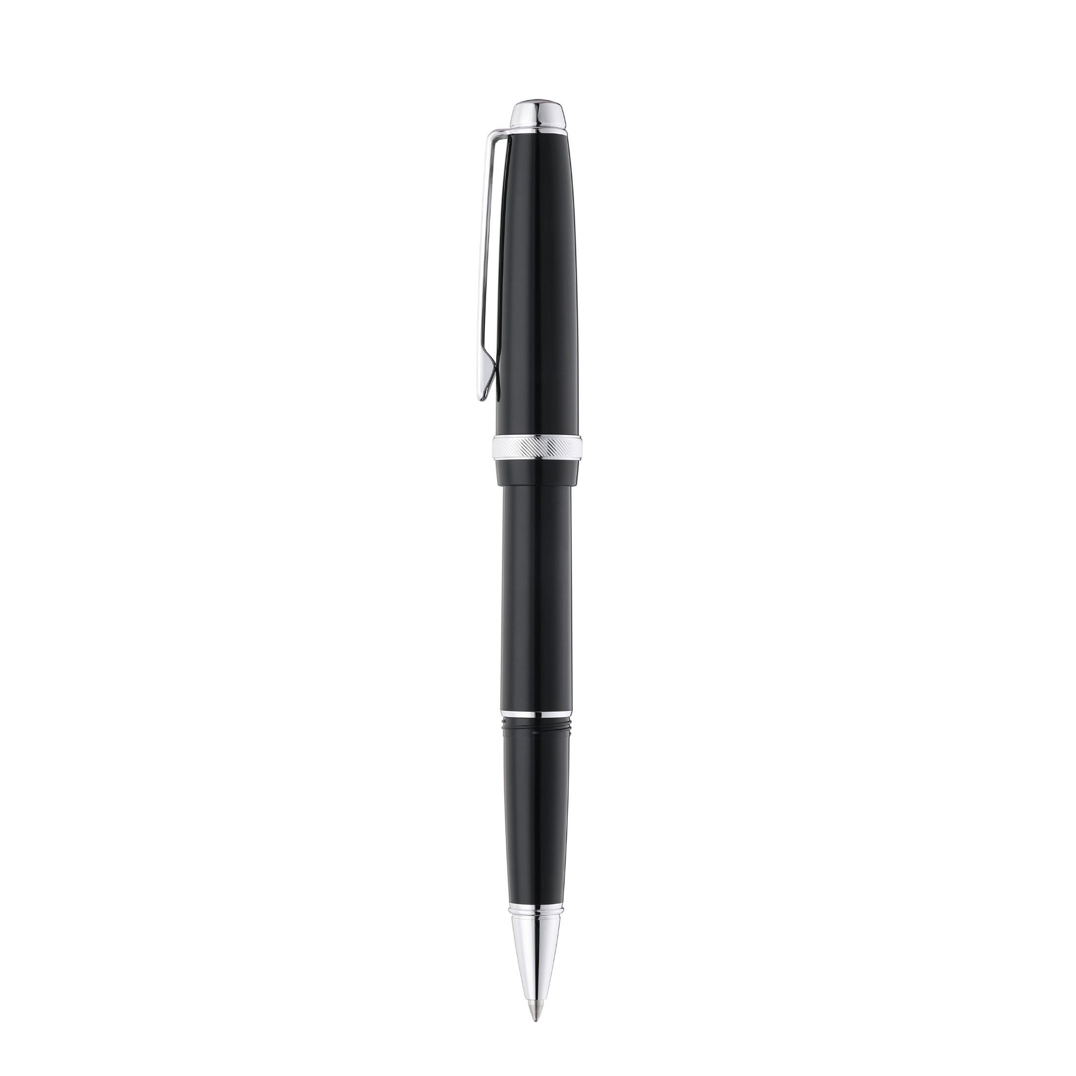 Cross Lume Obsidian Black with Polished Chrome Appointments Rollerball Pen