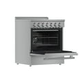 thumbnail image 3 of Forno Paolo 30-Inch Freestanding Electric Range, Stainless Steel, 4.38 cu.ft, True Convection Oven, Energy Efficient, 3 of 5