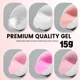 thumbnail image 2 of YOKEFELLOW gel constructor de uñas - 15g Extensiones Profesionales gel solido uñas Apto para Novatos gel uñas Adecuado para señoras builder gel uñas Art Manicure,Gel de extensión de gelatina dura, 2 of 5