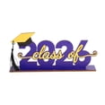 thumbnail image 2 of FENGGHAO 2026 Graduation Keepsake Stand Wooden Table Decor Sign Senior Year Celebration Ornament 12 Inch Blue, 2 of 7