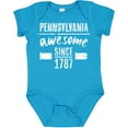 thumbnail image 3 of Inktastic Pennsylvania Awesome Since 1787 Boys or Girls Baby Bodysuit, 3 of 5