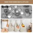 thumbnail image 5 of 3-Pack Woven Hanging Vegetable Baskets - Stylish Produce Holders for Kitchen & Home Organization, 5 of 5
