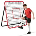 thumbnail image 1 of Filet de Rebond de Soccer Pliable 4x4 Pi – Équipement d'Entraînement de Soccer Robuste – Angle Ajustable et Cadre en Fer Résistant à la Rouille – Parfait pour la Pratique des Habiletés dans la Cour Ou sur le Terrain – 4x4, 1 of 7