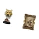 thumbnail image 5 of Escultura de mesa,Escultura de cabeza de tigre Estatua moderna de sobremesa,Figura de cabeza de animal para decoración de escritorio de resina.,Marco de fotos,Marco de fotos ornamentado Marco, 5 of 8