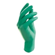 Ansell Medium Green 290 mm NeoTouch 13 mil Neoprene Powder-Free Disposable Gloves With Textured Finger Tip Finish And Beaded Cuffs (100 Each Per Box)