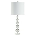 thumbnail image 6 of JONATHAN Y Nala 28.5" Crystal LED Table Lamp, Clear/Chrome (Set of 2), JYL5002A-SET2, 6 of 7