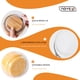 thumbnail image 3 of Juego de 4 frascos de vidrio Homtop de 450 ml con tapas de madera de acacia, 3 of 8