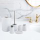 thumbnail image 4 of Juego de Accesorios de baño de 6 uds Baoblaze dispensador de jabón, 4 of 7
