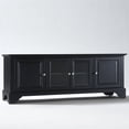 thumbnail image 1 of Crosley LaFayette Meuble Télé Bas de 60 Pouces en Noir, 1 of 5