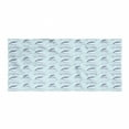 thumbnail image 1 of Nautical Gym Towel, Continuous Waves with Seahorse Starfish and Dolphins, One-Sided Quick Dry Microfiber for Beach Fitness & Swimming, 60" x 30", Pale Blue Pale Blue, by Ambesonne, 1 of 2