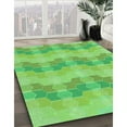 thumbnail image 2 of Ahgly Company Indoor Rectangle Patterned Emerald Green Area Rugs, 5' x 7', 2 of 6