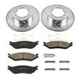 thumbnail image 3 of PowerStop Front Z23 Evolution Sport Carbon-Fiber Ceramic Brake Pad and Drilled & Slotted Rotor Kit Fits: FORD Select Models K5964, 3 of 10