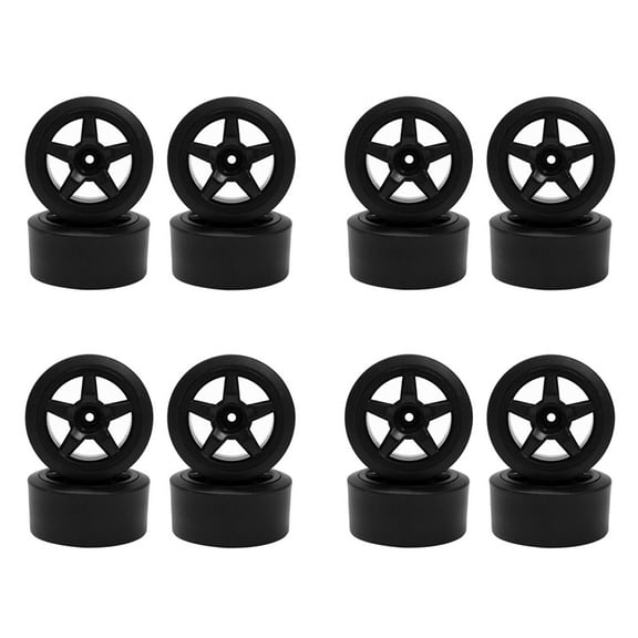 16Pcs RC Car Wheel Tire Tyres for 1603 1604 SG1603 SG1604 1/16 RC Car Spare Parts Accessories