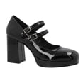 thumbnail image 2 of Zapatilla Mujer Milagros Tacon Formal Ajustable negro 26, 2 of 4