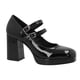 thumbnail image 2 of Zapatilla Mujer Milagros Tacon Formal Ajustable negro 25, 2 of 4