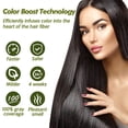 thumbnail image 3 of Instant Hair Dye - Black Hair Shampoo - (3) Black Colour - Simple To Use - Last 30 Days - Natural Ingredients, 3 of 5