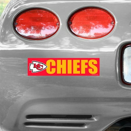 Kansas City Chiefs WinCraft Bumper Sticker