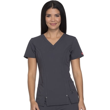 Dickies Xtreme Stretch Scrubs Top for Women V-Neck 82851