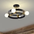 thumbnail image 4 of 60/7866 Nuvo Lighting Marsden - 4 Light Semi-Flush Mount In Contemporary Style-9.25 Inches Tall and 13.25 Inches Wide, 4 of 13
