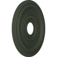 thumbnail image 2 of Ekena Millwork 16"OD x 3 1/2"ID x 1"P Cole Thermoformed PVC Ceiling Medallion (Fits Canopies up to 4 1/2"), UltraCover Satin Hunt Club Green, 2 of 5