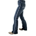 thumbnail image 2 of Cowgirl Tuff Western Jeans Womens Lightning 29 X-Long Med Wash JLGTNG, 2 of 4
