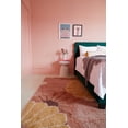 thumbnail image 2 of Mainstays Pink Floral Indoor Shag Rug, 7' 10"W x 10'L, 2 of 9