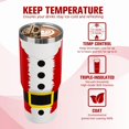 thumbnail image 6 of 30oz Christmas Tumbler Mug Funny Santa Gifts for Kids and Adults Insulated Stainless Steel Tumbler with Handle Travel Coffee Cup Water Bottles, 6 of 6