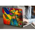 thumbnail image 3 of KSK KAISHEK Hard Case Shell Cover Compatible MacBook Pro 16"( XDR Display Touch ID, 2020-2019) + Black Keyboard Cover Model A2141, Type C Painting 45, 3 of 5