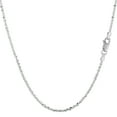 thumbnail image 1 of 14k White Gold Sparkle Chain Necklace, 1.5mm, 20", 1 of 1