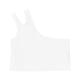 thumbnail image 1 of Gibobby Camisas De Vestir Camiseta sin mangas de baile para niñas pequeñas, camiseta sin mangas con espalda , camiseta deportiva sin mangas para baile, ropa de baile de gimnasia （Blanco， 3-4 Años), 1 of 3