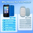 thumbnail image 7 of MOFGDNI Kids Learning Phone, 2.8" Touchscreen, Dual Camera, MP3 Player, for Ages 3-8, 7 of 7