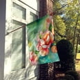 thumbnail image 2 of Delaware Peach Blossom in Watercolor House Flag, 2 of 5