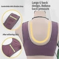 thumbnail image 3 of Daisy Bra Front Closure, Women's Daisy Bra, Front Snaps Button Bras No Underwire Push Up High Support Sports Push Up Bra, 3 of 3