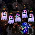thumbnail image 5 of 5 Pcs Witch Hat String Lights,waterproof Halloween Outdoor Decorations,Colored LED Lights Glowing Decoration for Yard Tree Garden Party Decor,Best Halloween Gifts for Kids, 5 of 12