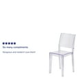 thumbnail image 5 of Phantom Series Transparent Stacking Side Chair, PK4, 5 of 9