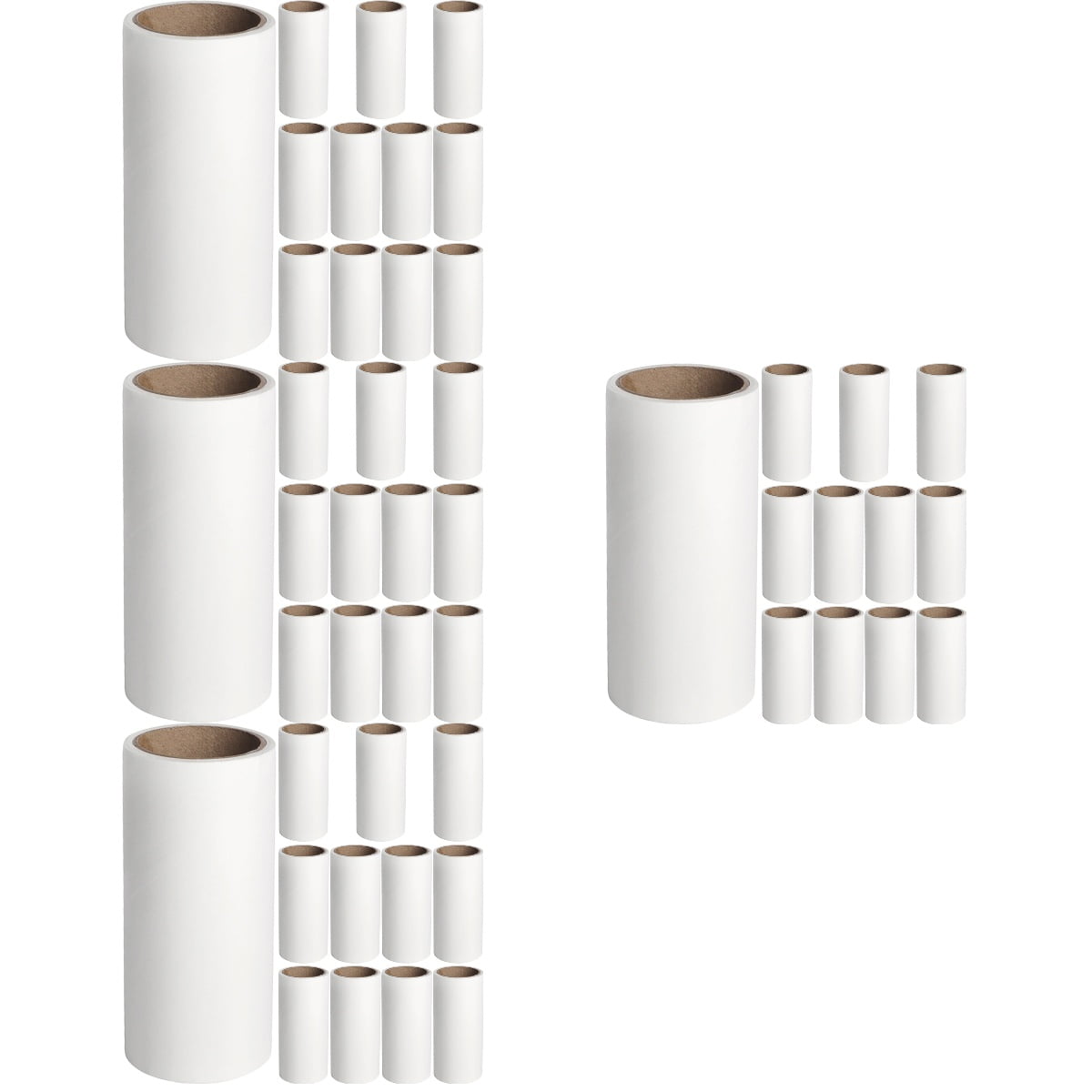 FOMIYES Pet Lint Roller, Lightweight and Durable, for Clothes, White, 48Pcs