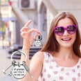 thumbnail image 3 of NookHive Funny Fathers Day Gifts 1-Inch Round Keychain - Daddy Gifts Keyring with 'If Daddy Can't Fix It, No One Can' Text, Best Commemorative Gift for Dad, 3 of 4
