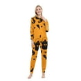 thumbnail image 2 of WXLWZYWL Family Halloween Pajamas Matching Sets Halloween Costumes 2024 Family Halloween Pumpkin Spider Ghost Printed Pajamas Funny Zipper Hooded Jumpsuit Pjs Matching Onesie, 2 of 3