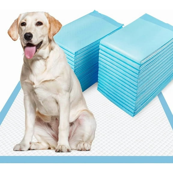 XL Pee Pads for Dogs 28"x34", Thicken Absorbent Dog Pee Pads Extra Large, Disposable Urine Bed Pads for Doggy, Potty Pads for Doggie, Thicken XL Puppy Pads, Piddle Pads X-Large for Travel