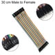 thumbnail image 2 of Gwong Electrónica 40 unids DuPont Cable Sin soldadura Transmisión Estable Resistente Macho a Hombre Hermosa Hembra a Mujer Macho a Femenino Cable Safe Dupont Para Cámara Digital, 2 of 6