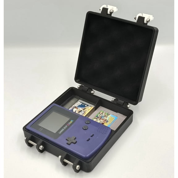 Game Boy Color Rugged Protective Carrying Case - Holds 8 1 Games