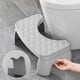 thumbnail image 4 of Soft Toilet Stool Bathroom Hair Non-slip Treading Stool Office Padded Footstool, 4 of 6