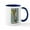 White/Navy Inside, variant on CafePress - Hermit Tarot Mug - 11 oz Ceramic Mug - Novelty Coffee Tea Cup