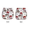 thumbnail image 5 of Haiem Rabbit And Hedgehog Women's 2 in 1 Running Shorts - Lightweight Athletic Workout Gym Yoga Breathable Sports Shorts Liner with Phone Pockets-Large, 5 of 9