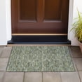 thumbnail image 6 of Addison Rugs Chantille Indoor/Outdoor Transitional Geometric, Abstract Olive Washable Rectangle Rug, 1'8" x 2'6", 6 of 6