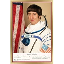 The Big Bang Theory - Astronaut Wall Poster, 14.725" x 22.375", Framed