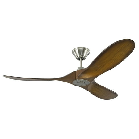 Monte Carlo Walnut Ceiling Fan - Monte Carlo Maverick II 52 in. Indoor Ceiling Fan