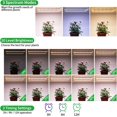 thumbnail image 3 of Two Strip Growing Lamp for Indoor Plants ; ; Yellow Full Spectrum LED Grow Light Strips with Auto ON/Off //H Timer Diable Levels for House Succulent ( He, 3 of 8