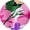 Bird Flower, variant on Women's Plus Size Swimsuit One Piece Swimdresses Bathing Suits Rose Red 18/20 Plus
