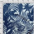 thumbnail image 3 of oneOone Cotton Poplin Twill Blue Fabric Leaves Diy Clothing Quilting Fabric Print Fabric By Yard 56 Inch Wide-EO, 3 of 6